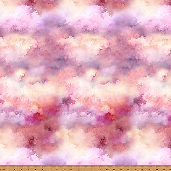 Hoffman 23 Fuchsia Stardust Fables 43"/44" Fabric Per Yard