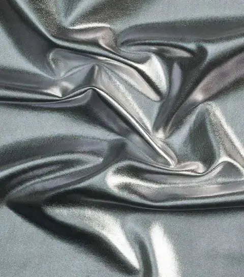 Yaya Han 4 Way Metallic 57" Silver Fabric Per Yard