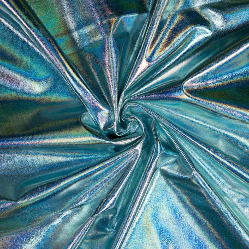 Yaya Han 4 Way Oil Slick 58" Light Blue Fabric Per Yard Famore