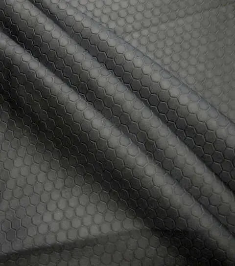 Yaya Han Scuba Hexagon 57" Black Fabric Per Yard