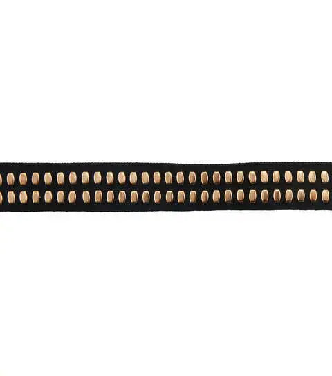 Yaya Han Sew on Hamburg Punk Trim 0.94" Gold - Per Yard