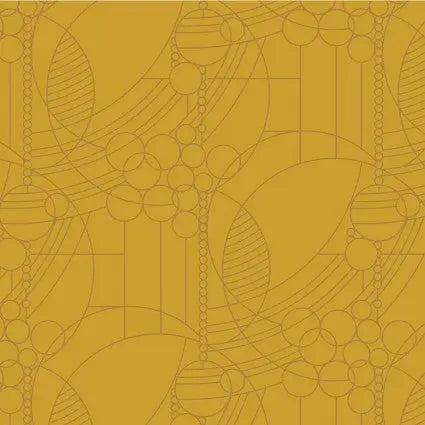 Yellow Desert Palette March Balloons Cotton Wideback Fabric per yard - Linda's Electric Quilters