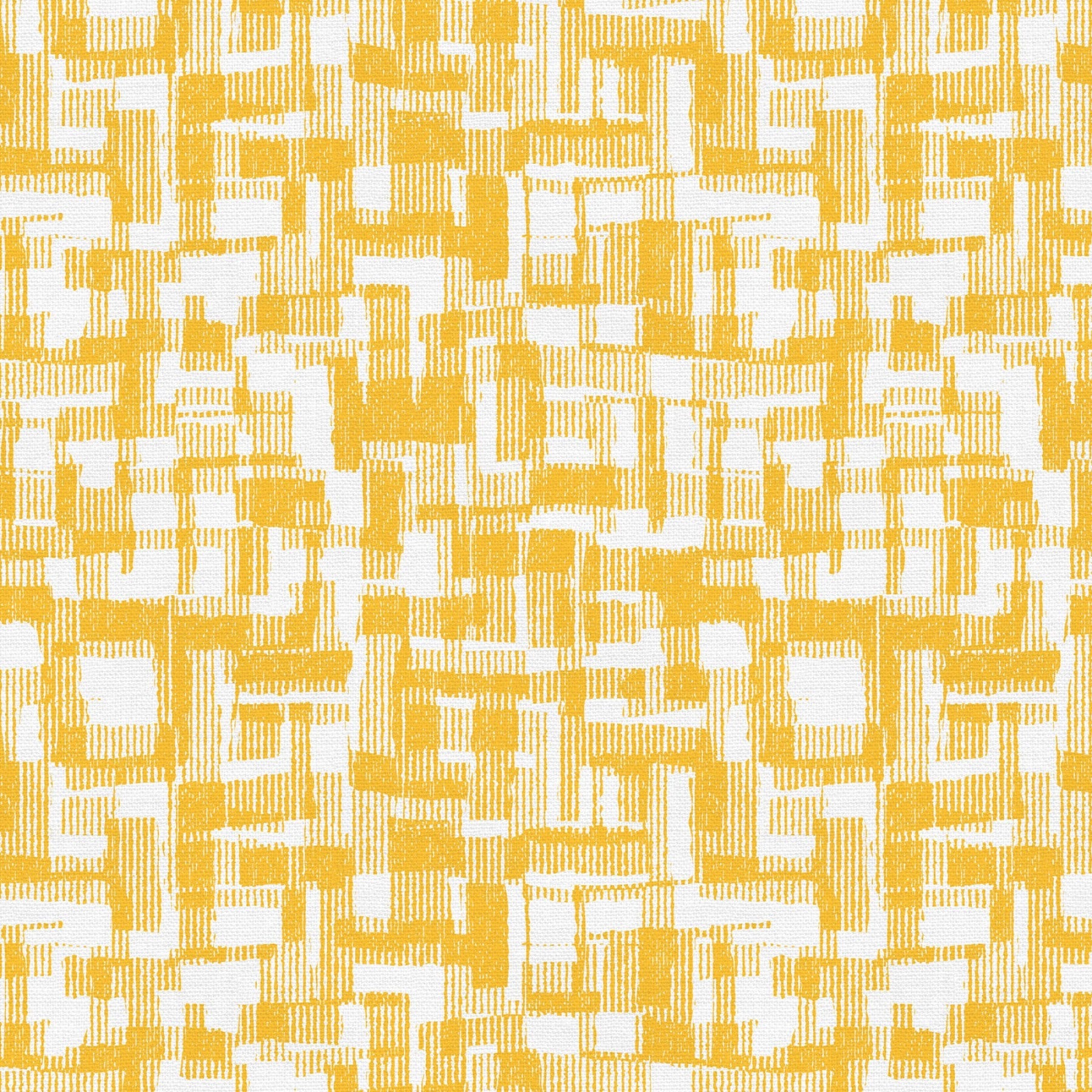 Yellow Gold Barcodes Cotton Wideback Fabric