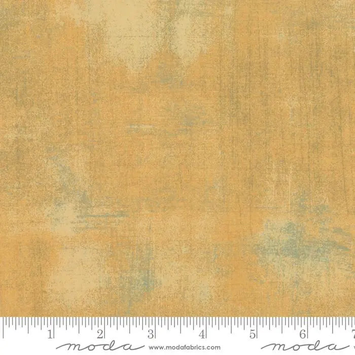 Yellow Gold Grunge Basics  Moutarde 44"/45" Per Yard Moda Fabrics & Supplies