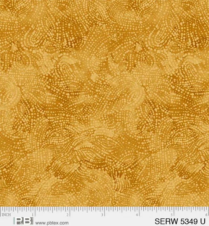 Yellow Gold Serenity Cotton Wideback Fabric ( 2 yard pack)