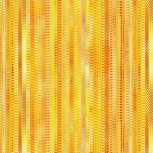Yellow Zipper Stripe Cotton Wideback Fabric per yard - Linda's Electric Quilters