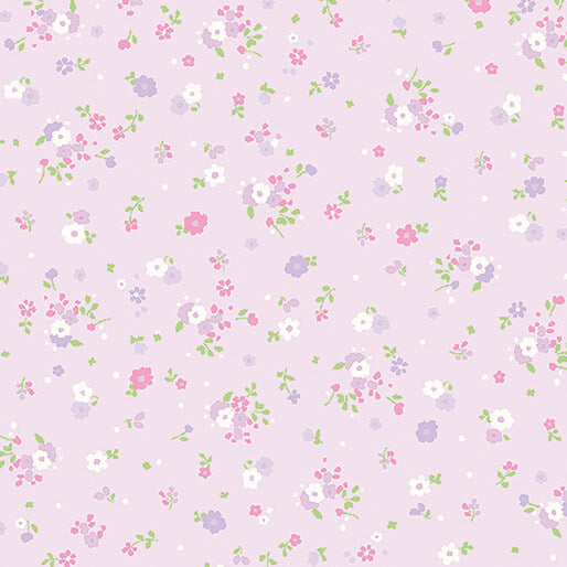 Sleepovers - Pink Pajamas 44" / 45" Fabric Per Yard