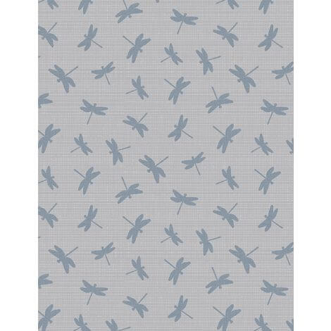 Lake Retreat - Dragonfly Toss - Gray 44" / 45" Fabric Per Yard