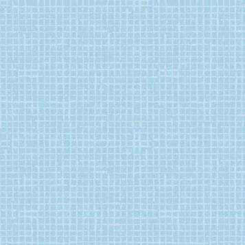 Summertime Daydream - Grid Texture - Light Blue 44" / 45" Fabric Per Yard