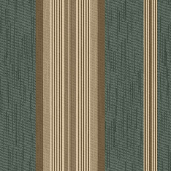 Dressmaker - Stripe - Teal 44" / 45" Fabric Per Yard
