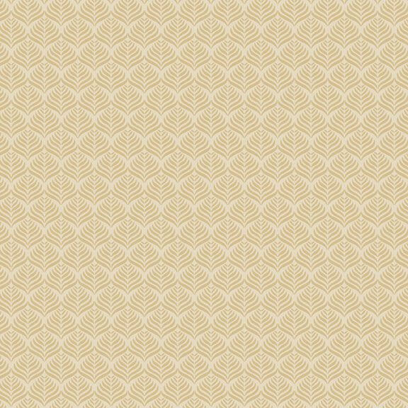 Full House - Wavy Spades - Beige 44" / 45" Fabric Per Yard
