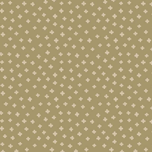 Summer House - Ditsy - Green 44" / 45" Fabric Per Yard