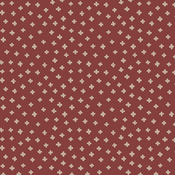 Summer House - Ditsy - Red 44" / 45" Fabric Per Yard