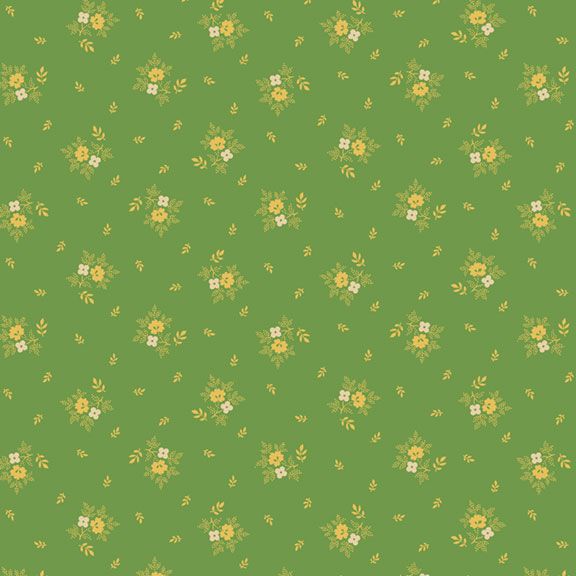 Woof and Warp - Posie - Citrus 44" / 45" Fabric Per Yard