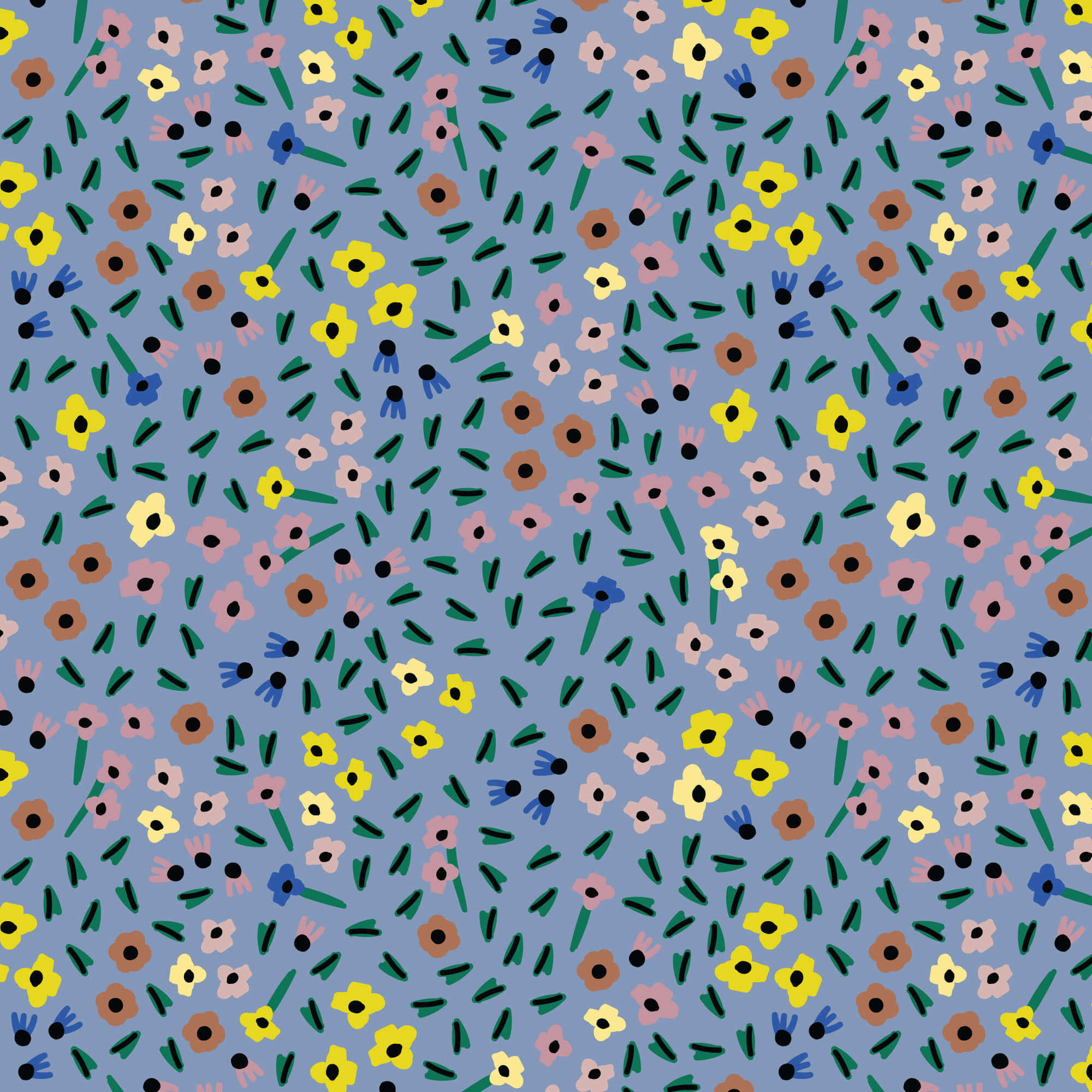 Sun Seed Moon - Seed Speckle 44" / 45" Fabric Per Yard