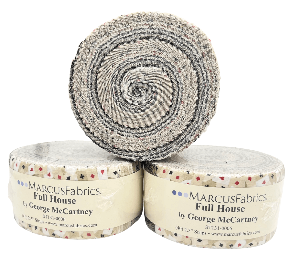 Full House by Marcus Fabrics - 2.5" Roll (40 Strips)