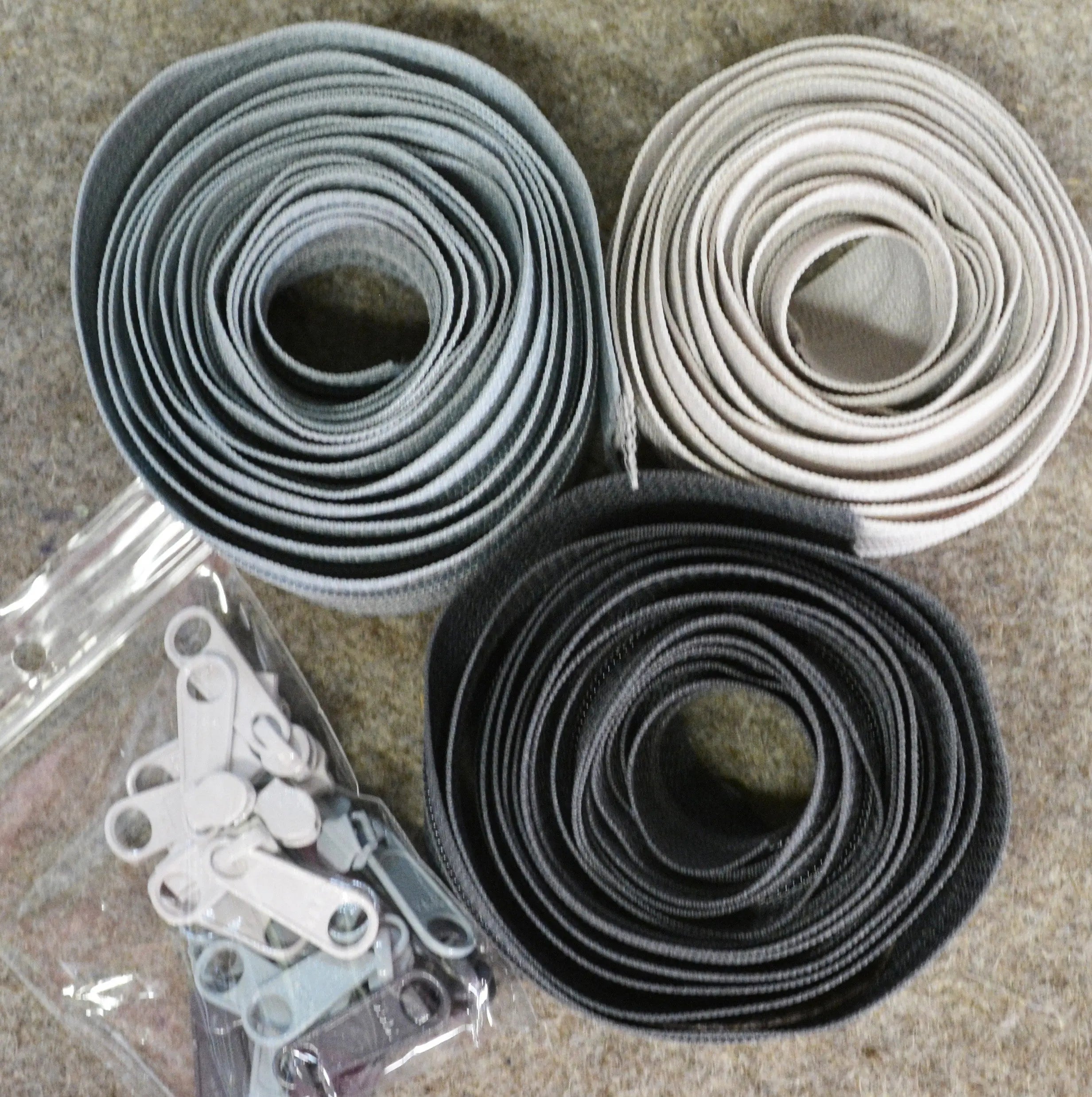 Zipper Trio The Silver Lining - Linda's Electric Quilters