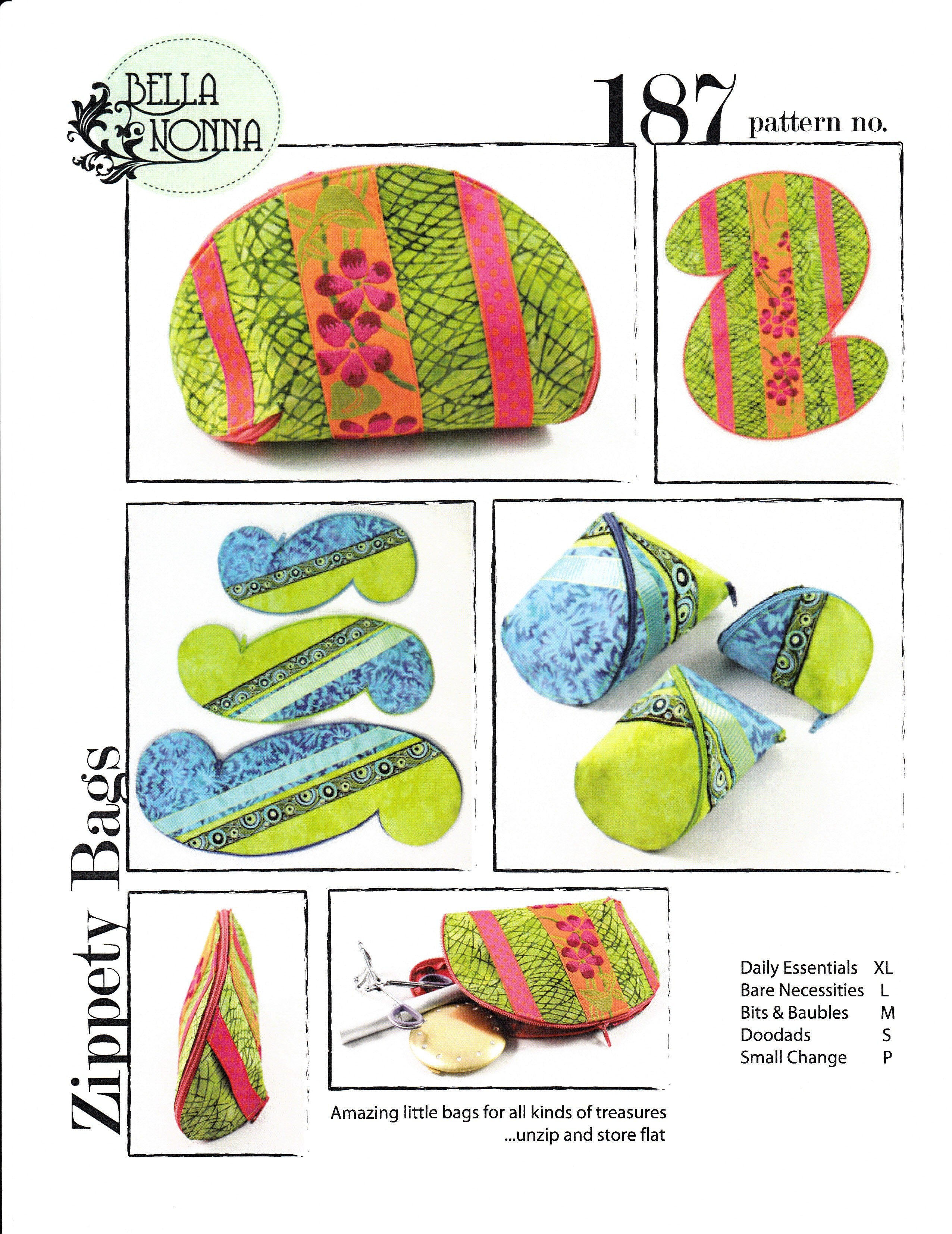 Zippety Bags - Linda's Electric Quilters