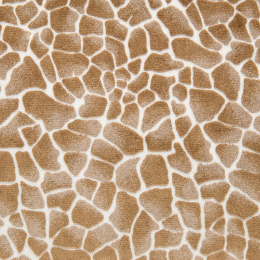 Cappuccino Baby Giraffe Cuddle 58/60" Fabric Per Yard