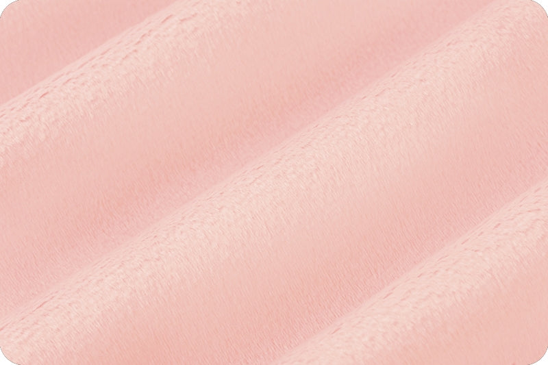 Baby Pink Cuddle 3 58/60" Solid Minky Fabric Per Yard