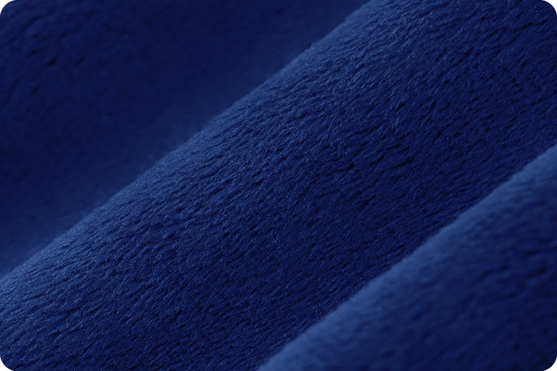 Royal Blue Cuddle 3 58/60" Solid Minky Fabric Per Yard