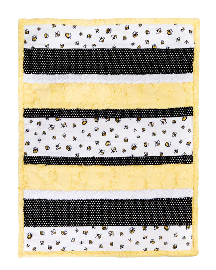 Bee Happy Bambino Cuddle Kit 28"X37"