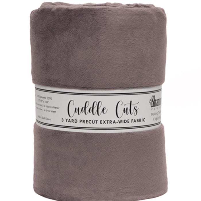 C390 Charcoal 3 Yard C390 Cuddle Cut
