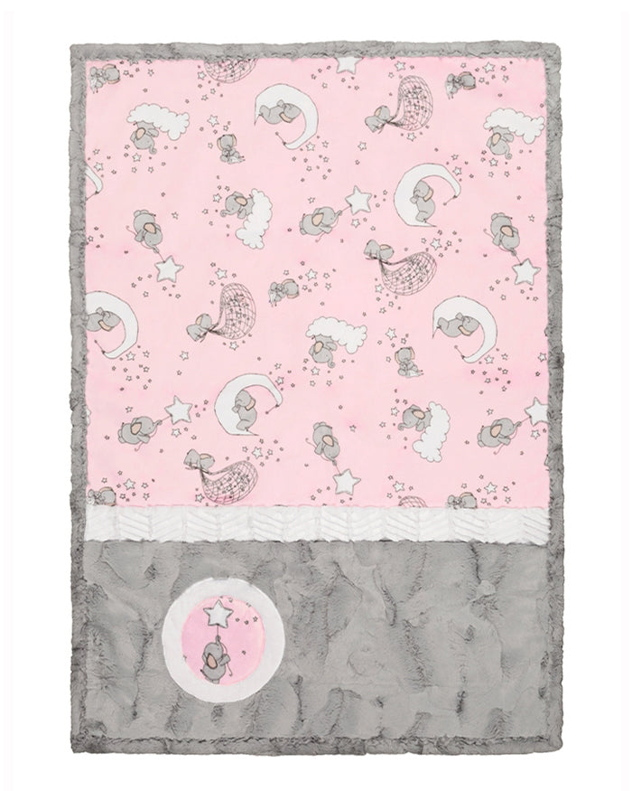 Lucky Star Blush Lullaby Cuddle Kit 28"X41"