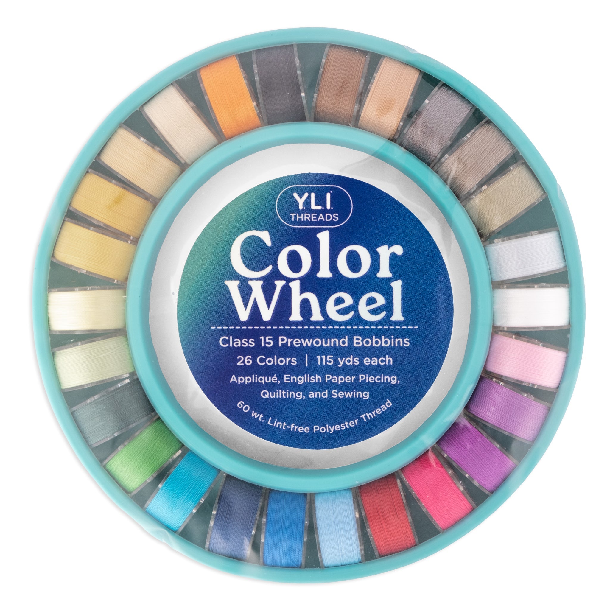 Color Wheel Prewound Bobbin Set