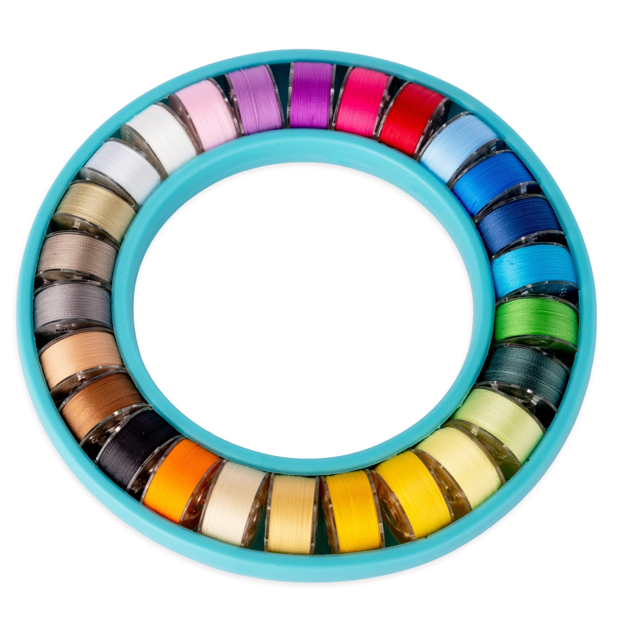 Color Wheel Prewound Bobbin Set