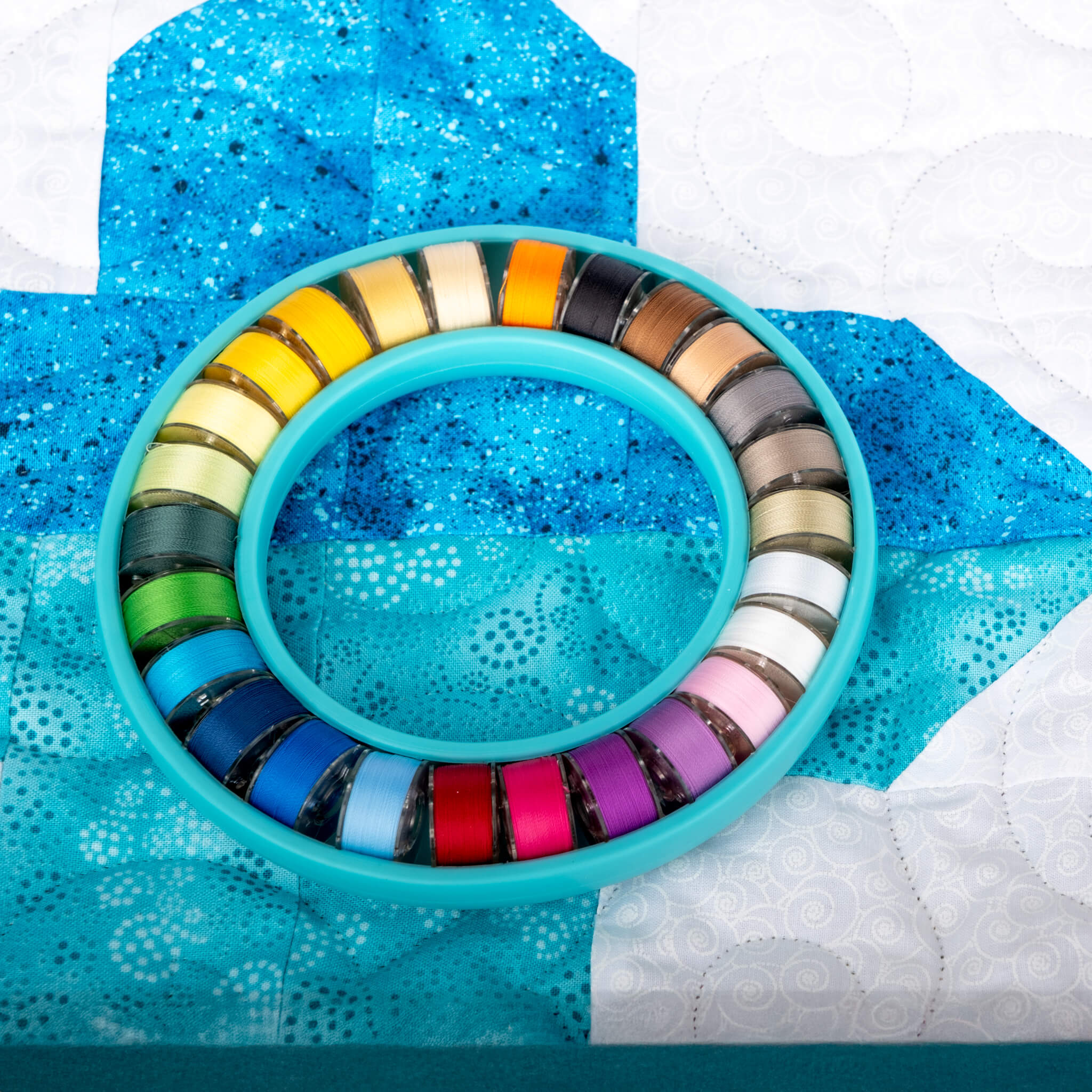 Color Wheel Prewound Bobbin Set