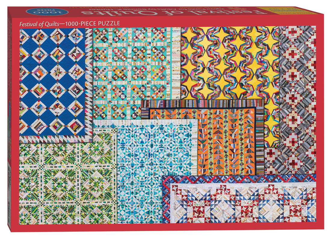 Festival of Quilts Jigsaw Puzzle for Adults by Bonnie K. Hunter