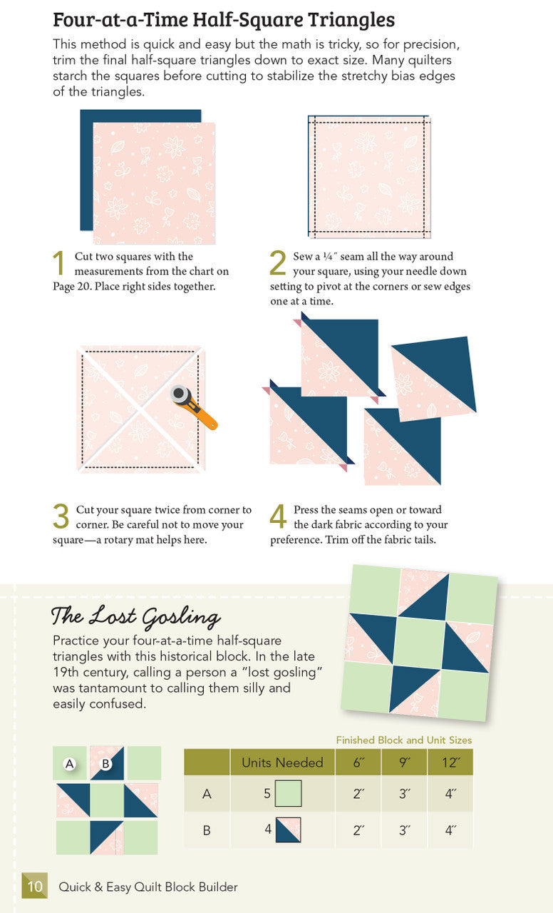 Quick & Easy Quilt Block Builder