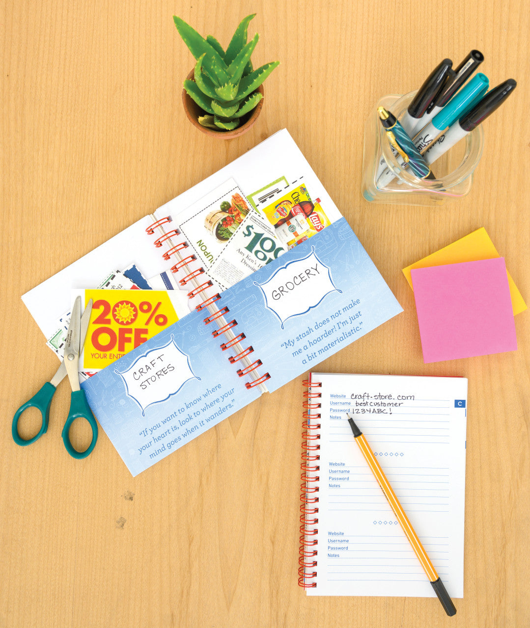 Quilty Coupon Keeper