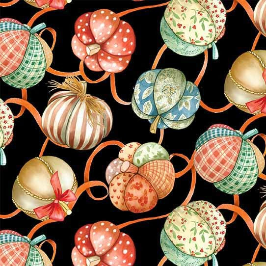 PUMPKIN PATCHWORKS 44"/45" Cotton Fabric Per Yard