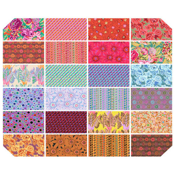 From the Archives Fat Quarter Bundle 18"x21" 24pcs Kaffe Fassett
