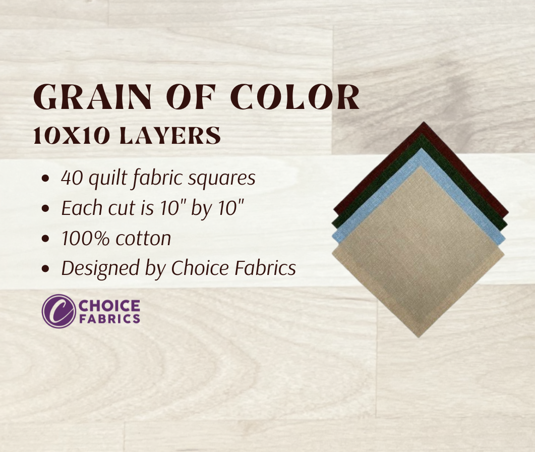 Grain of Color - 10x10 Layers [40 cuts] (Outdoors)