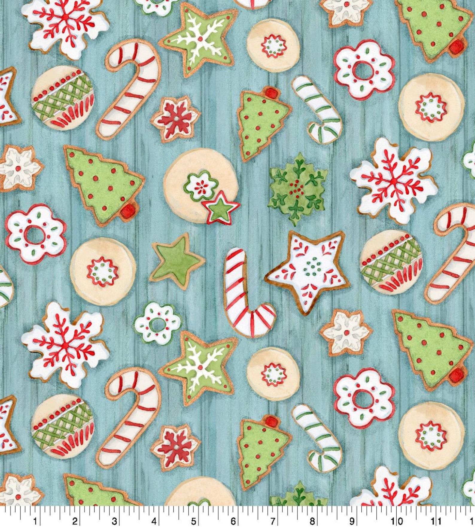Susan Winget Sugar Cookies Cotton 43"/44" Fabric Per Yard