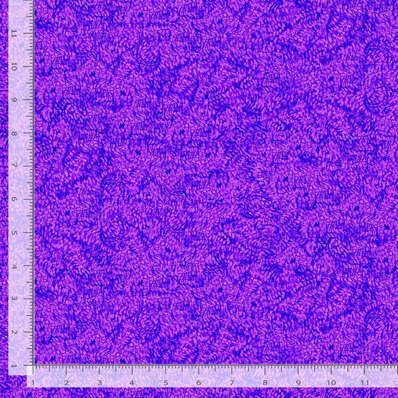 Poppy Dreams Abstract Texture Violet Cotton 44"/45" Fabric Per Yard
