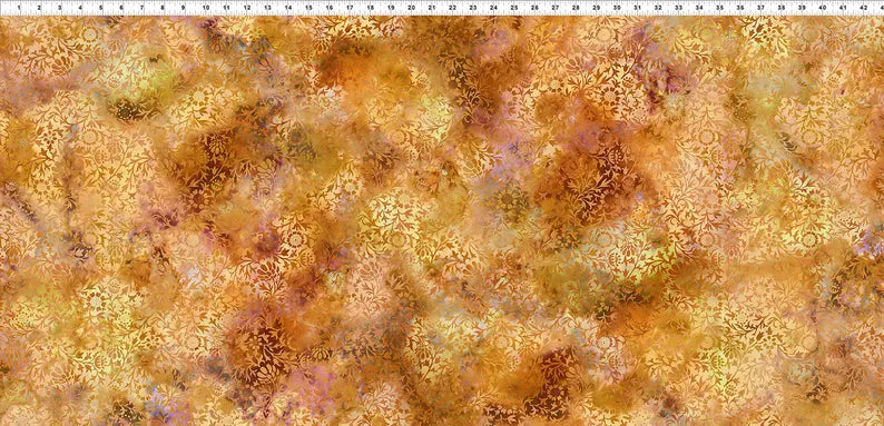 PRISM JY WOODBLOCK GOLD 45" wide fabric per yard