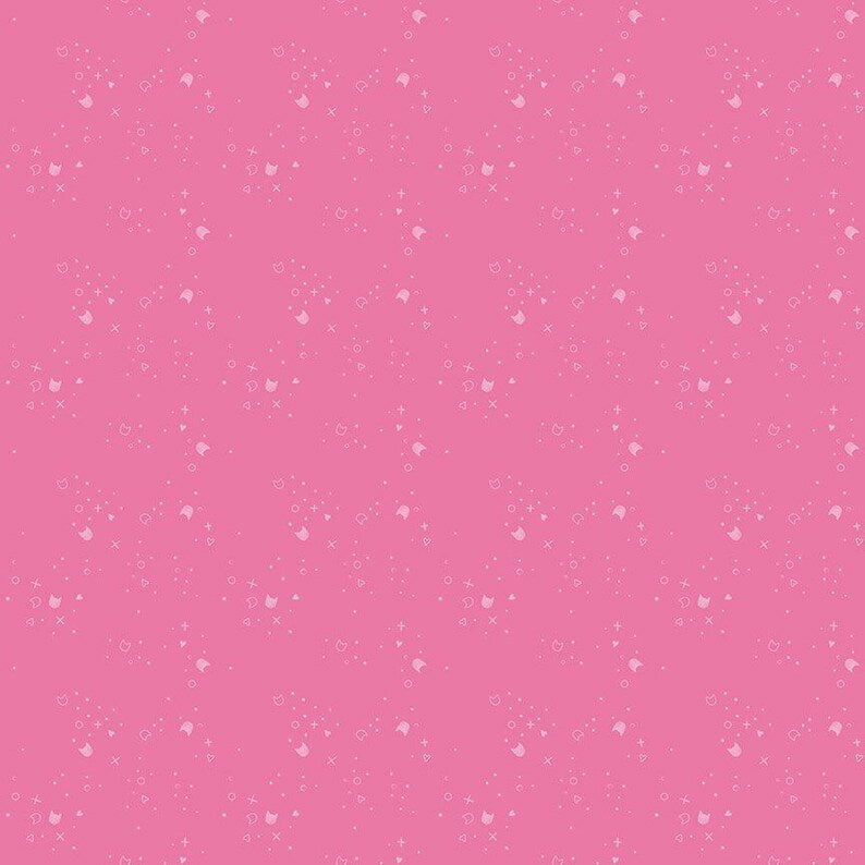 Dear Stella Kitty Litter Ballet Cotton 44"/45" Fabric Per Yard