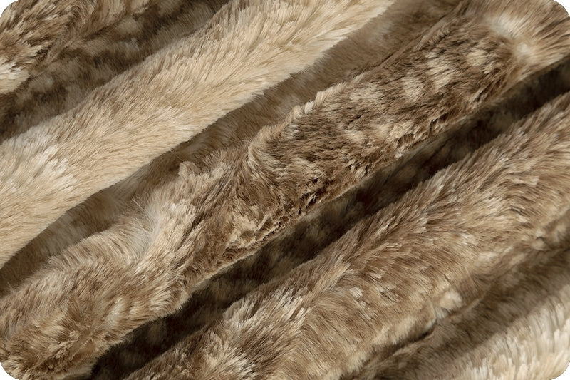 Luxe Cuddle® Fawn Cappuccino 58/60" Fabric Per Yard