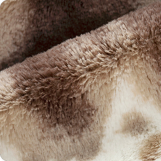 Brown Sugar Luxe Cuddle Pony 58/60" Fabric Per Yard