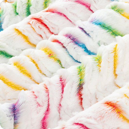 Vibrant Luxe Cuddle Prism 58/60" Fabric Per Yard