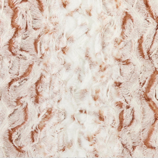 Woodland Luxe Cuddle Snowy Owl Limited Edition 58/60" Fabric Per Yard