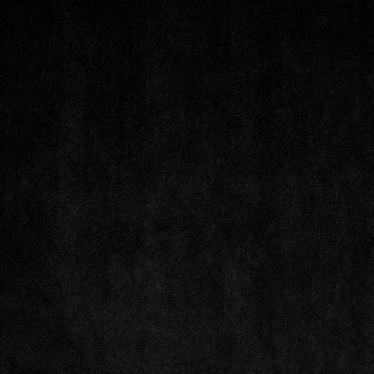 Luxe Cuddle Velvet Black 58"/60" Fabric per yard