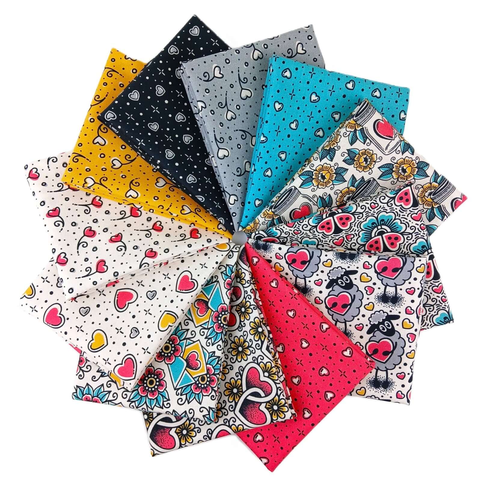Love, Ink by Cloud9 - Fat Quarter Bundle - 12 pack