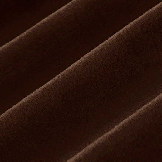 Marshmallow Cuddle Mahogany" 58"/60" Fabric per yard