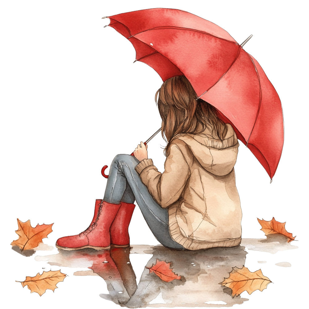Rainy October Fabric Panel 7