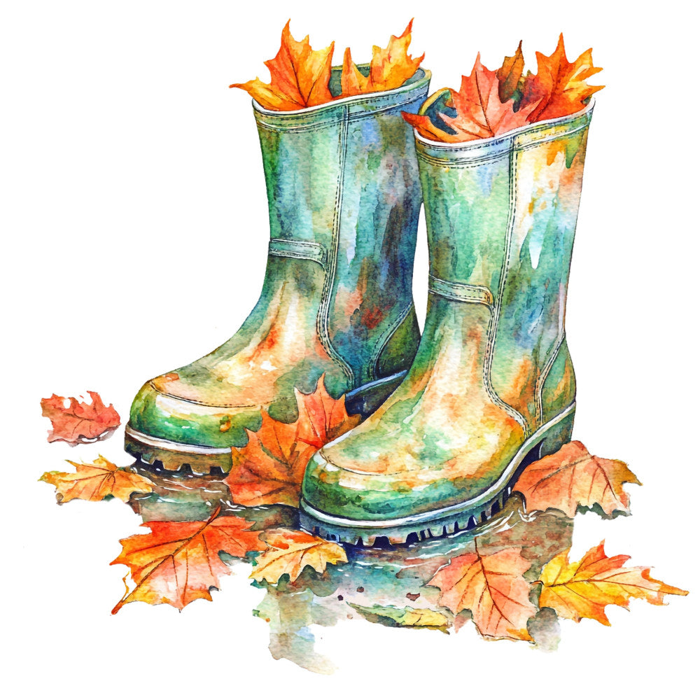 Rainy October Fabric Panel 3